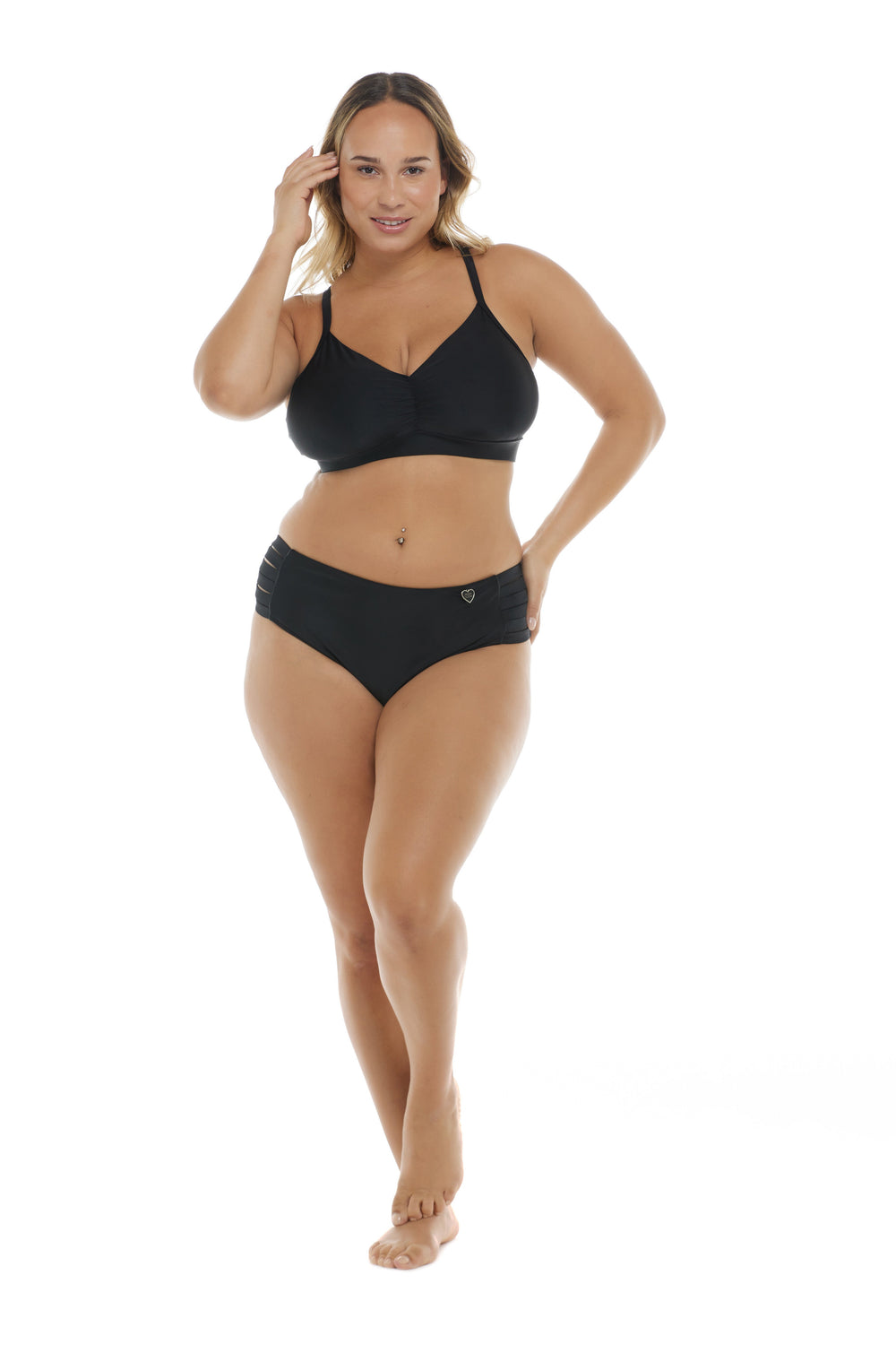 Smoothies Retro Plus Size Swim Bottom Body Glove On Sale