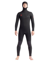 Red Cell 5/4/3mm Men's Chest-Zip Hooded Black Fullsuit Body Glove Online