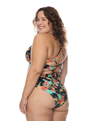 Hamoa Marlee Plus Size High-Waist Bikini Bottom Body Glove Sale