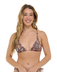 Belle Ashlyn Triangle Slider Bikini Top Body Glove New