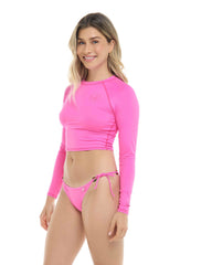 Smoothies Let It Be Crop Rashguard Body Glove For Sale
