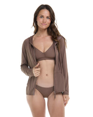 Smoothies Barbara Hoodie Rashguard Body Glove New