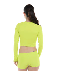 Smoothies Let It Be Crop Rashguard Body Glove Outlet