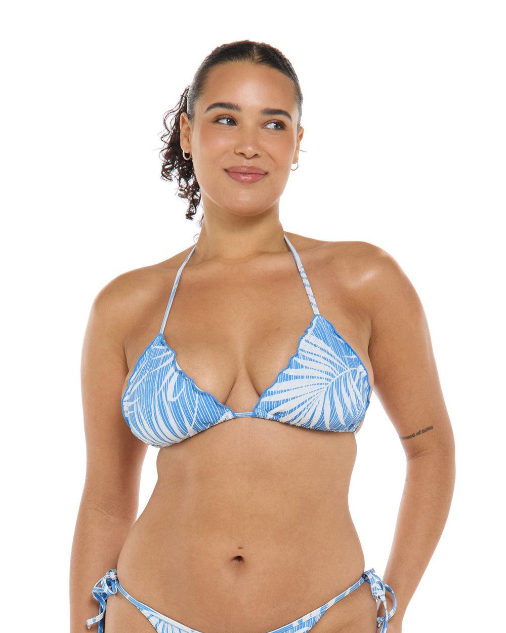 Breezy Palms Dita Triangle Bikini Top Body Glove New