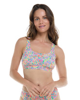 Estella Star Cross-Over Sports Bra D Cup Body Glove New