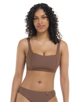 Smoothies Edi Square Neck D-F Cup Bikini Top Body Glove Discount