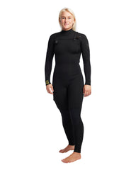 Women's Gold Cell 4/3mm Chest Zip Fullsuit Body Glove On Sale