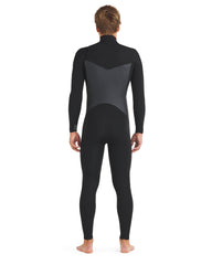 Phoenix 4/3mm Black Men's Chest-Zip Fullsuit Body Glove For Sale