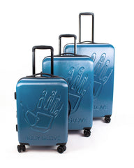 Redondo 3-Piece Hardside Spinner Luggage Set Body Glove For Sale