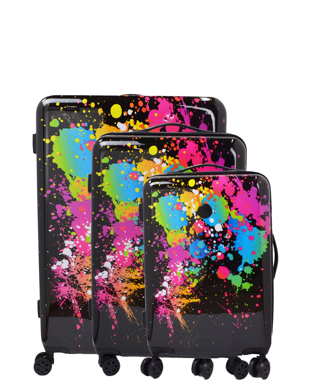 Bursts 3-Piece Hardside Spinner Luggage Set Body Glove New