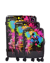 Bursts 3-Piece Hardside Spinner Luggage Set Body Glove New