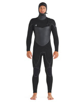 Phoenix 5.5/4.5mm Men's Chest-Zip Hooded Black Fullsuit Body Glove New