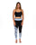 Blue/Black Print