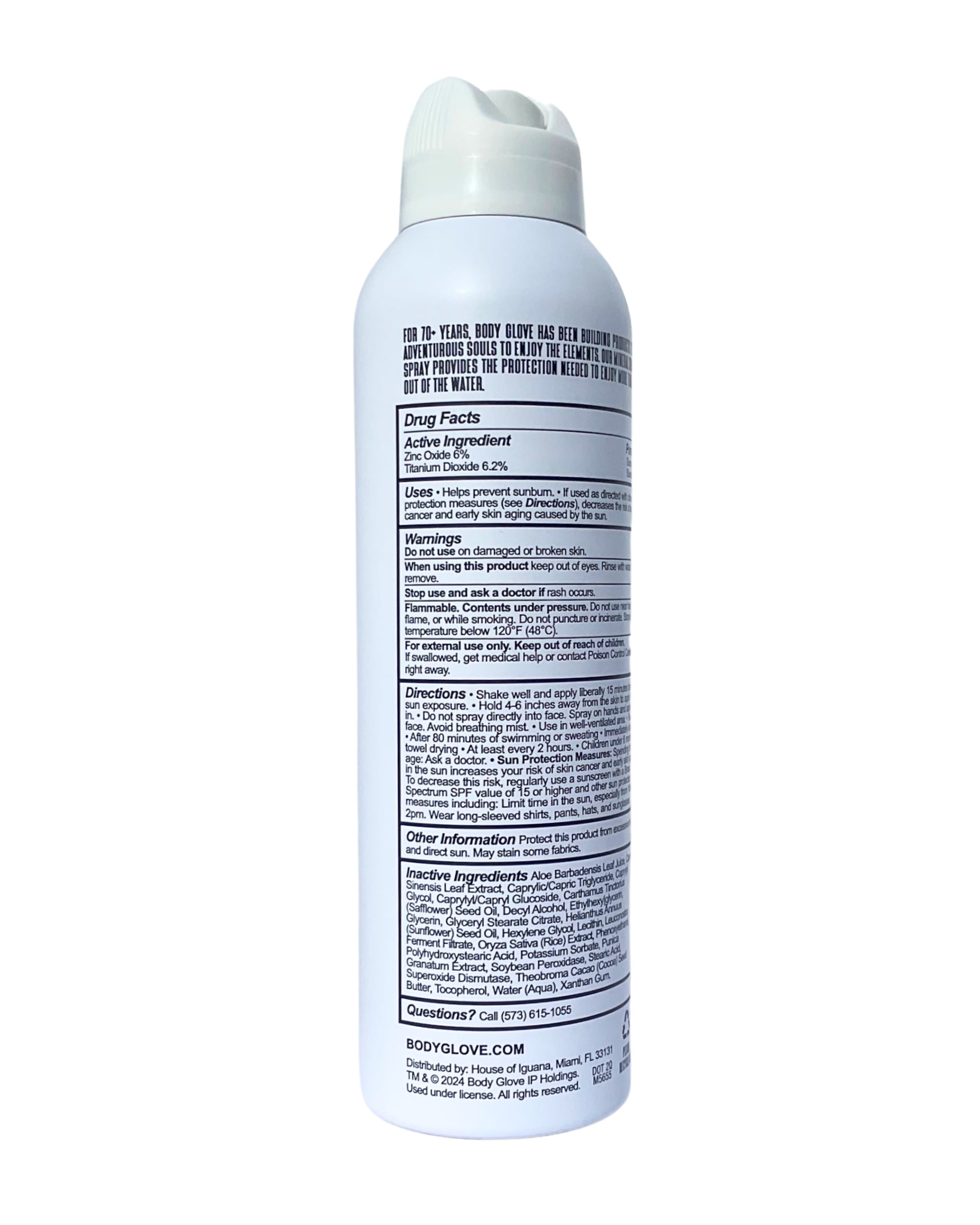 SPF 30 Mineral Sunscreen Spray Body Glove Discount