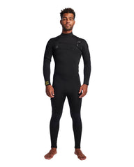 Men's Gold Cell 3/2mm Slant Zip Fullsuit Body Glove For Sale