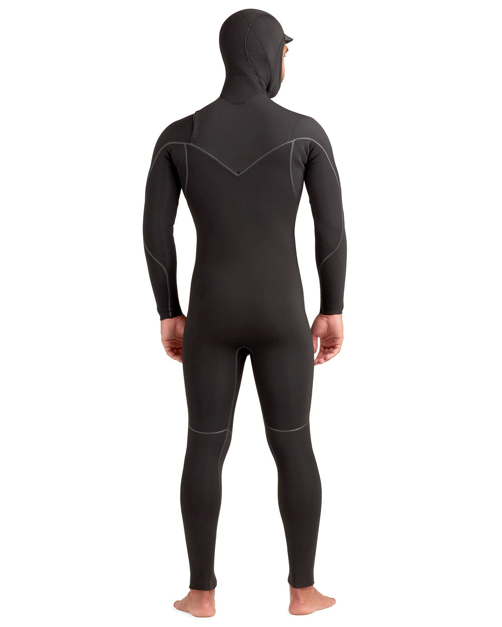 Red Cell 5/4/3mm Men's Chest-Zip Hooded Black Fullsuit Body Glove Online