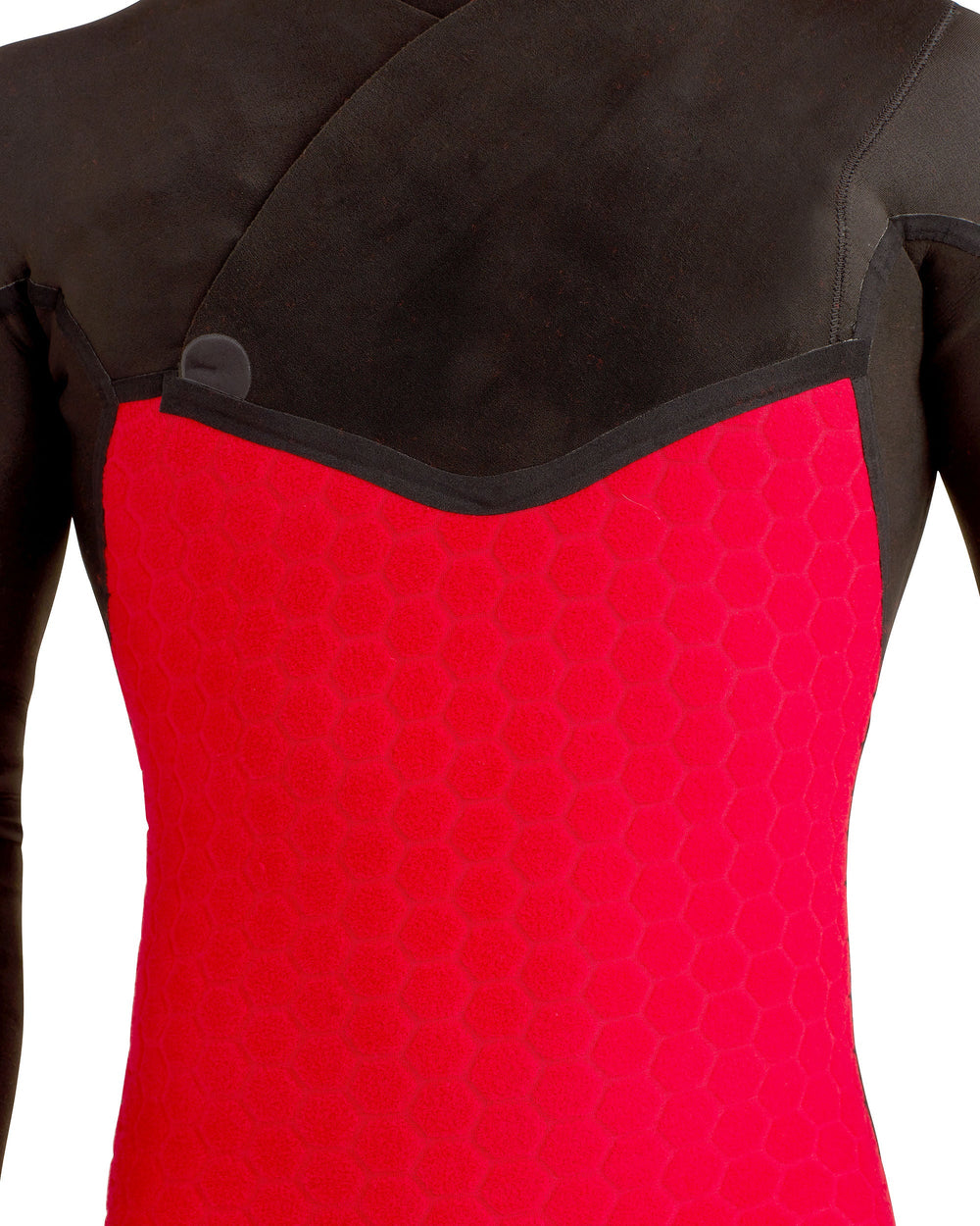 Red Cell 5/4/3mm Men's Chest-Zip Hooded Black Fullsuit Body Glove Online