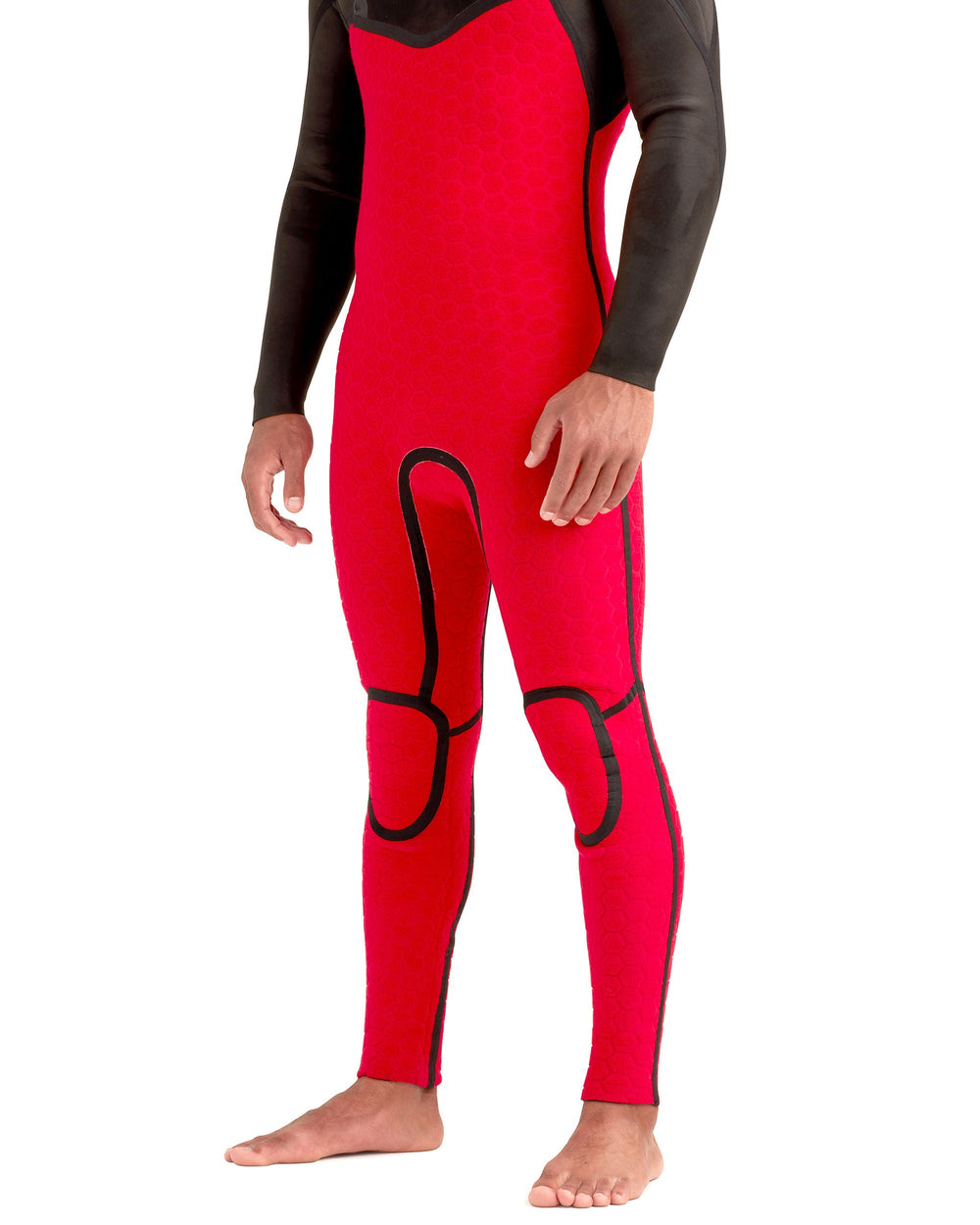 Red Cell 5/4/3mm Men's Chest-Zip Hooded Black Fullsuit Body Glove Online