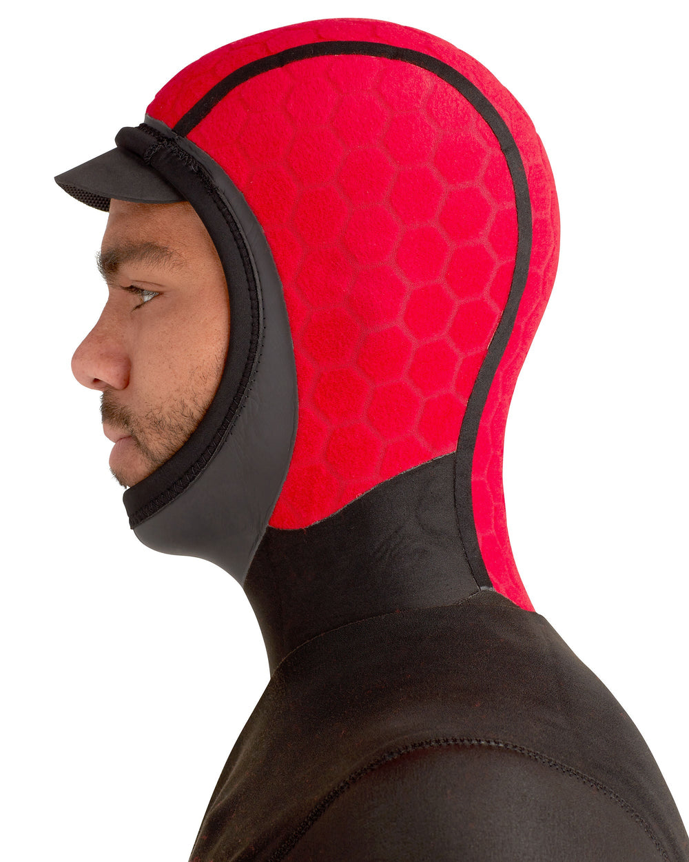 Red Cell 5/4/3mm Men's Chest-Zip Hooded Black Fullsuit Body Glove Online