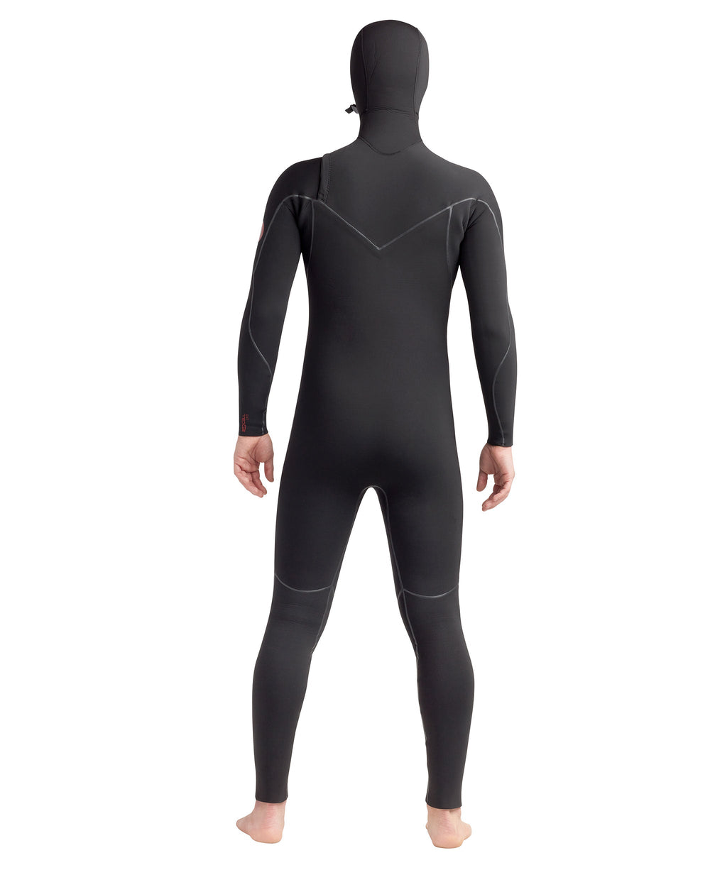 Red Cell 5/4/3mm Men's Chest-Zip Hooded Black Fullsuit Body Glove Online