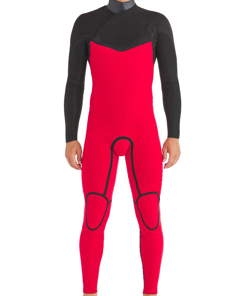 Red Cell 5/4/3mm Men's Chest-Zip Hooded Black Fullsuit Body Glove Online
