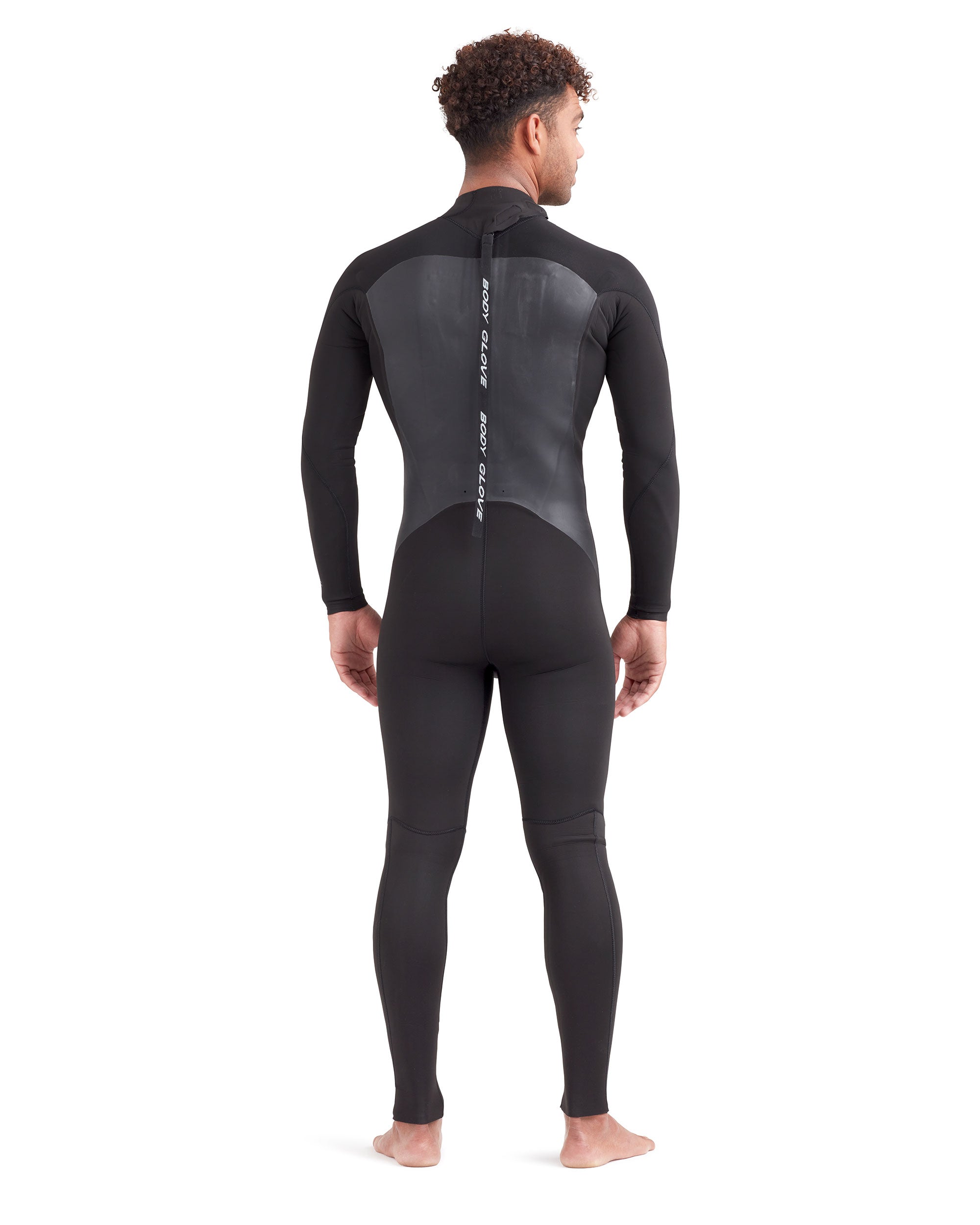 Phoenix 4/3mm Men's Back-Zip Black Fullsuit Body Glove On Sale