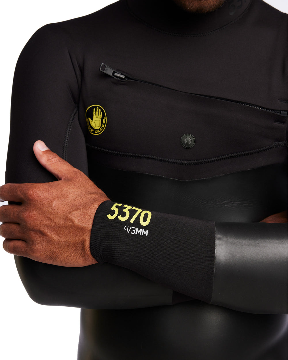 Men's 5370 4/3mm Chest Zip Fullsuit Body Glove New