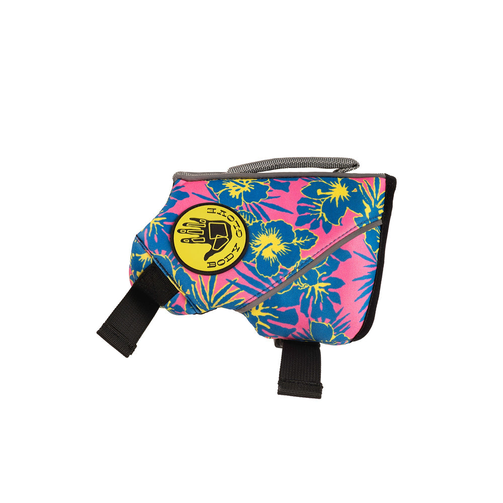 Floral Neoprene Pet Life Jacket Body Glove Outlet