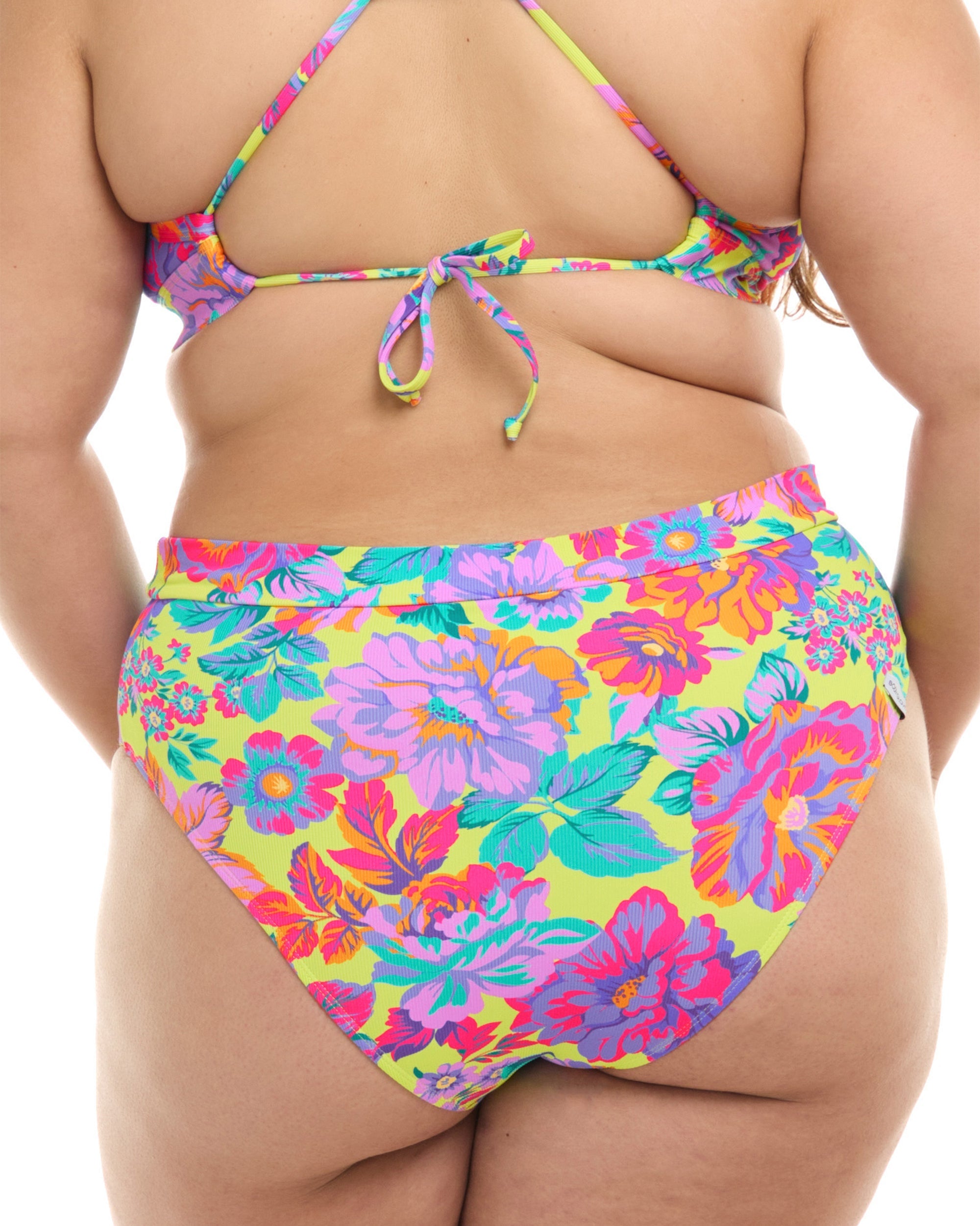 Romy Marlee Plus Size High-Waist Bikini Bottom Body Glove For Sale