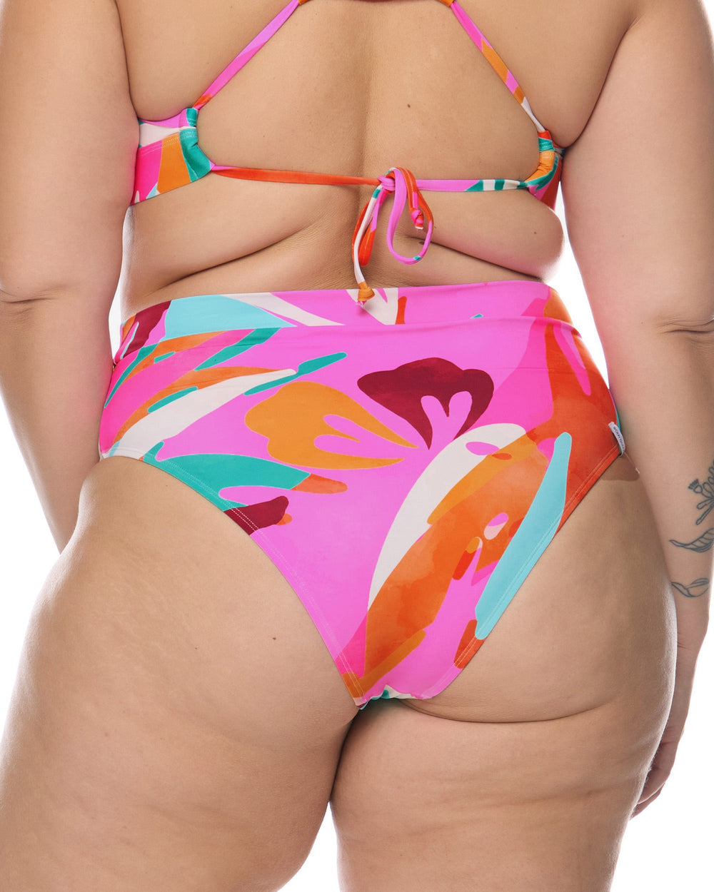 Hype Marlee Plus Size High-Waist Bikini Bottom Body Glove Outlet