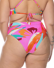 Hype Marlee Plus Size High-Waist Bikini Bottom Body Glove Outlet