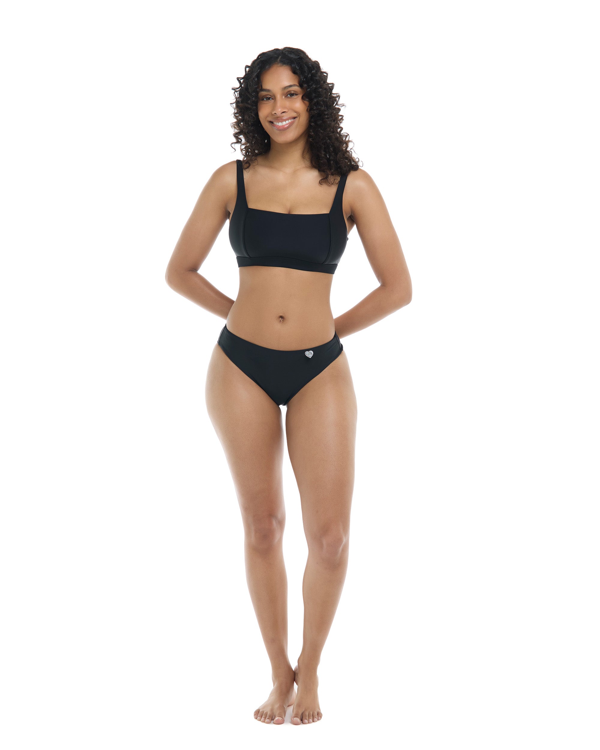 Smoothies Edi Square Neck D-F Cup Bikini Top Body Glove Discount
