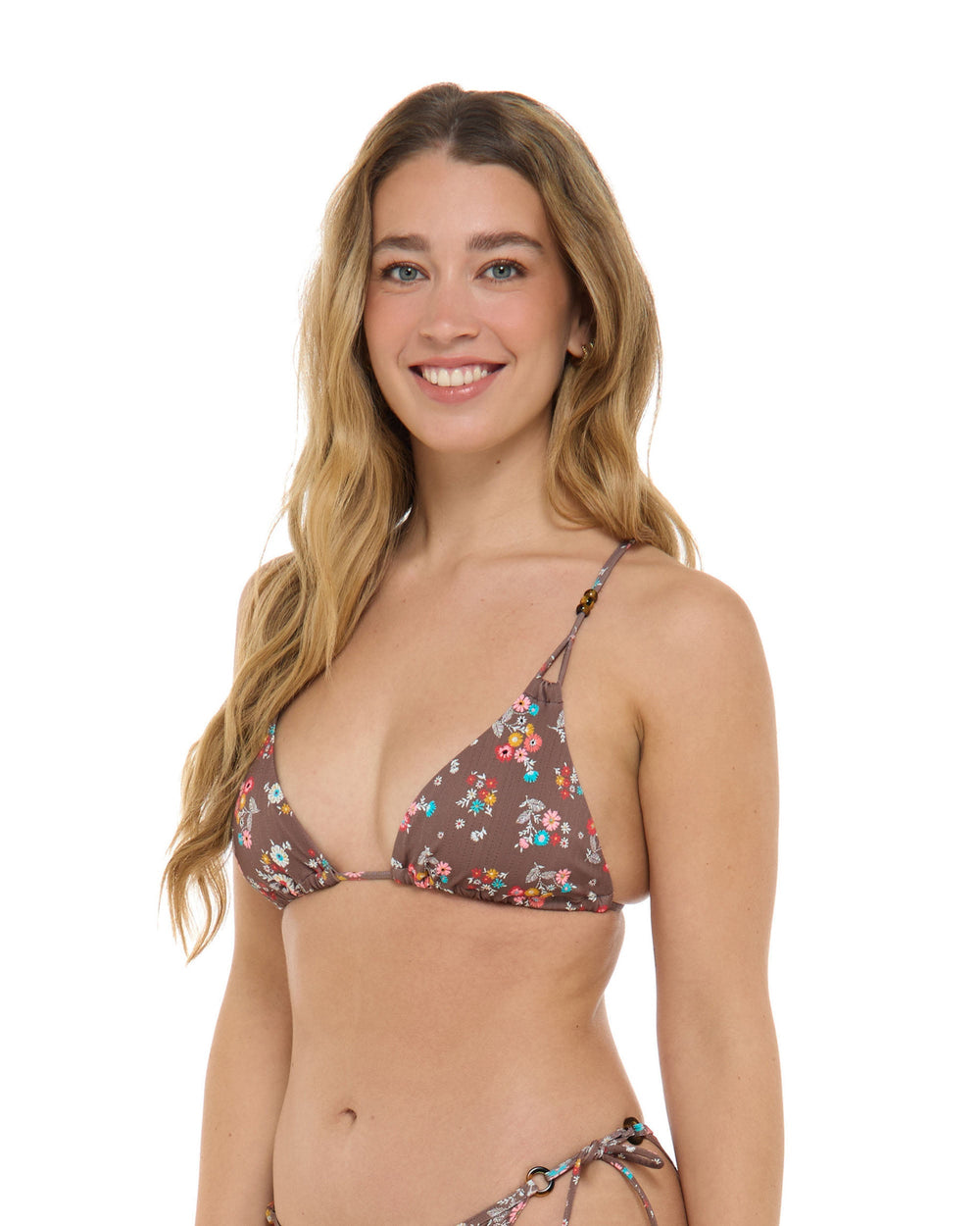 Belle Ashlyn Triangle Slider Bikini Top Body Glove New