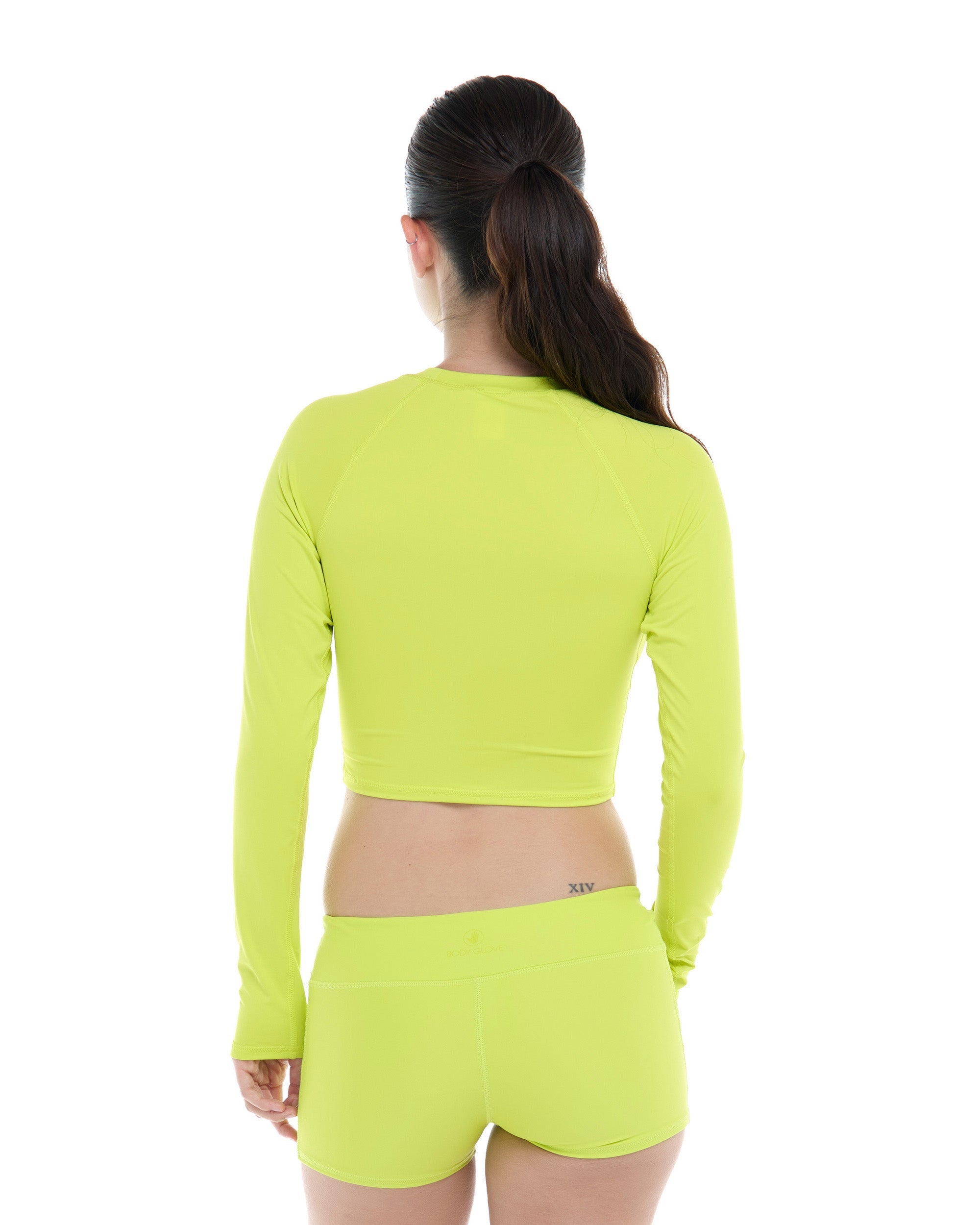 Smoothies Let It Be Crop Rashguard Body Glove Outlet