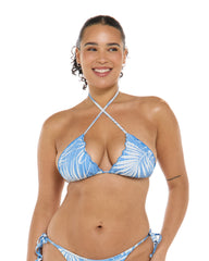 Breezy Palms Dita Triangle Bikini Top Body Glove New