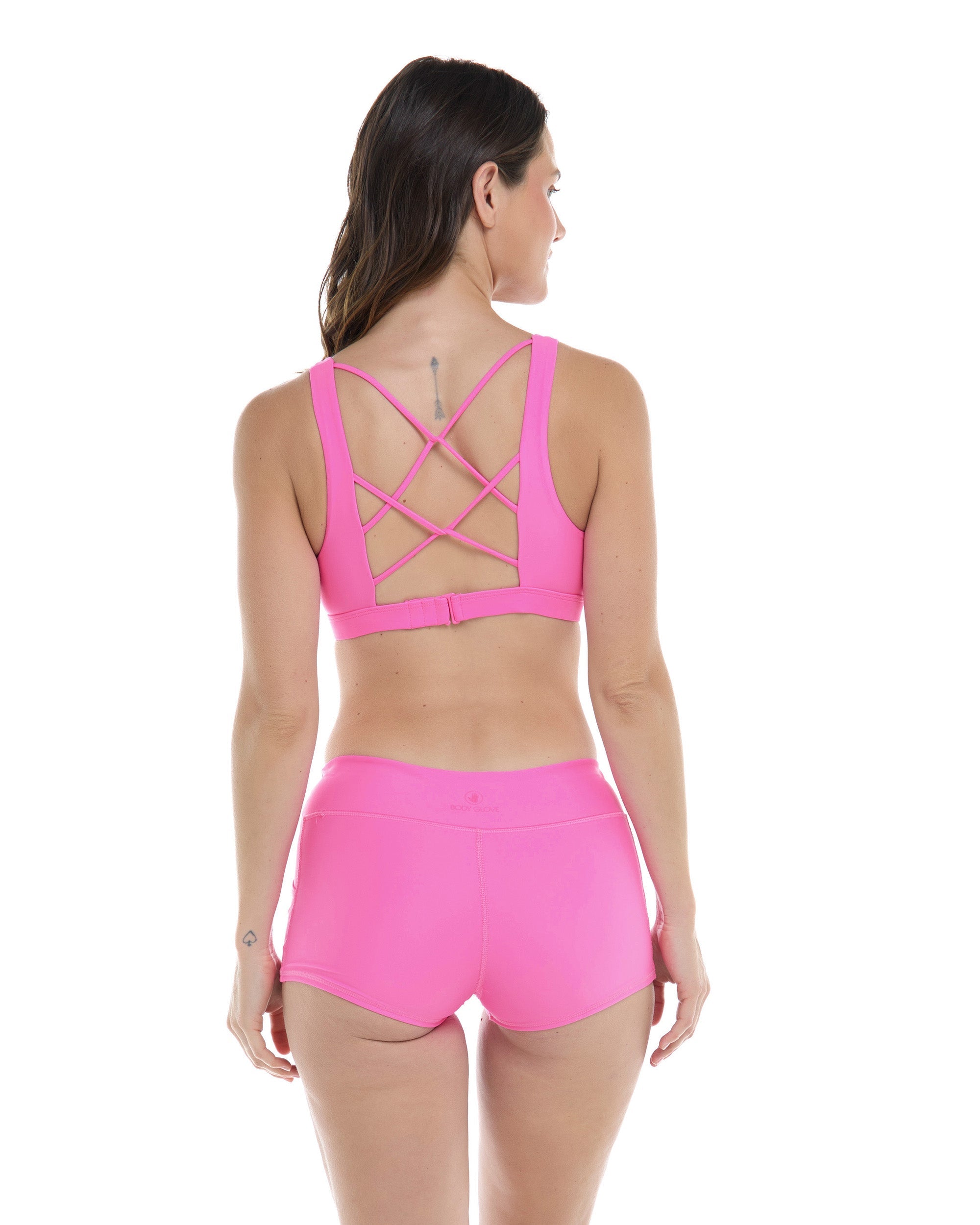 Smoothies Star Cross-Over Sports Bra D Cup Body Glove Discount