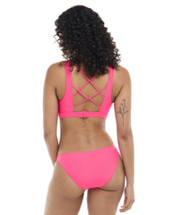 Smoothies Star Cross-Over Sports Bra D Cup Body Glove Outlet