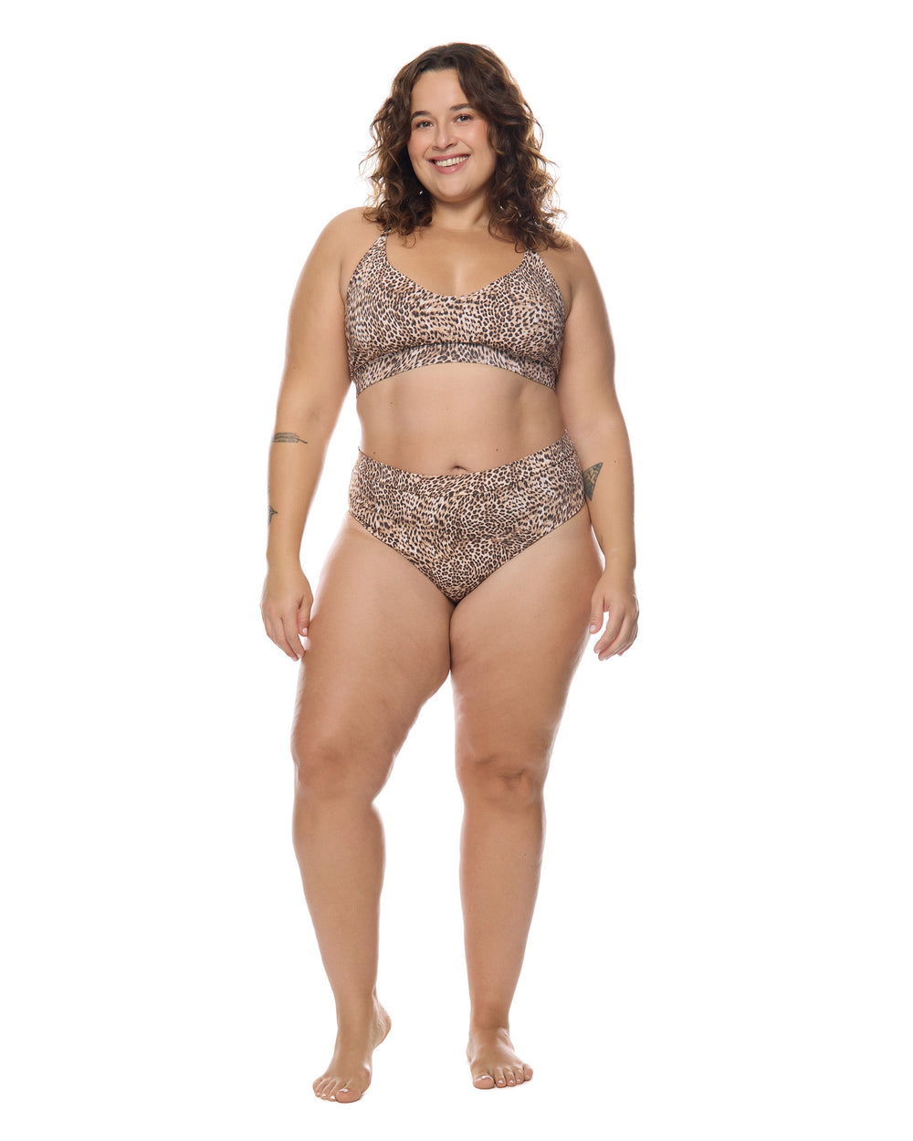 Primal Ruth Plus Size Fixed Triangle Swim Top Body Glove Online Shop