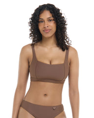 Smoothies Edi Square Neck D-F Cup Bikini Top Body Glove Discount