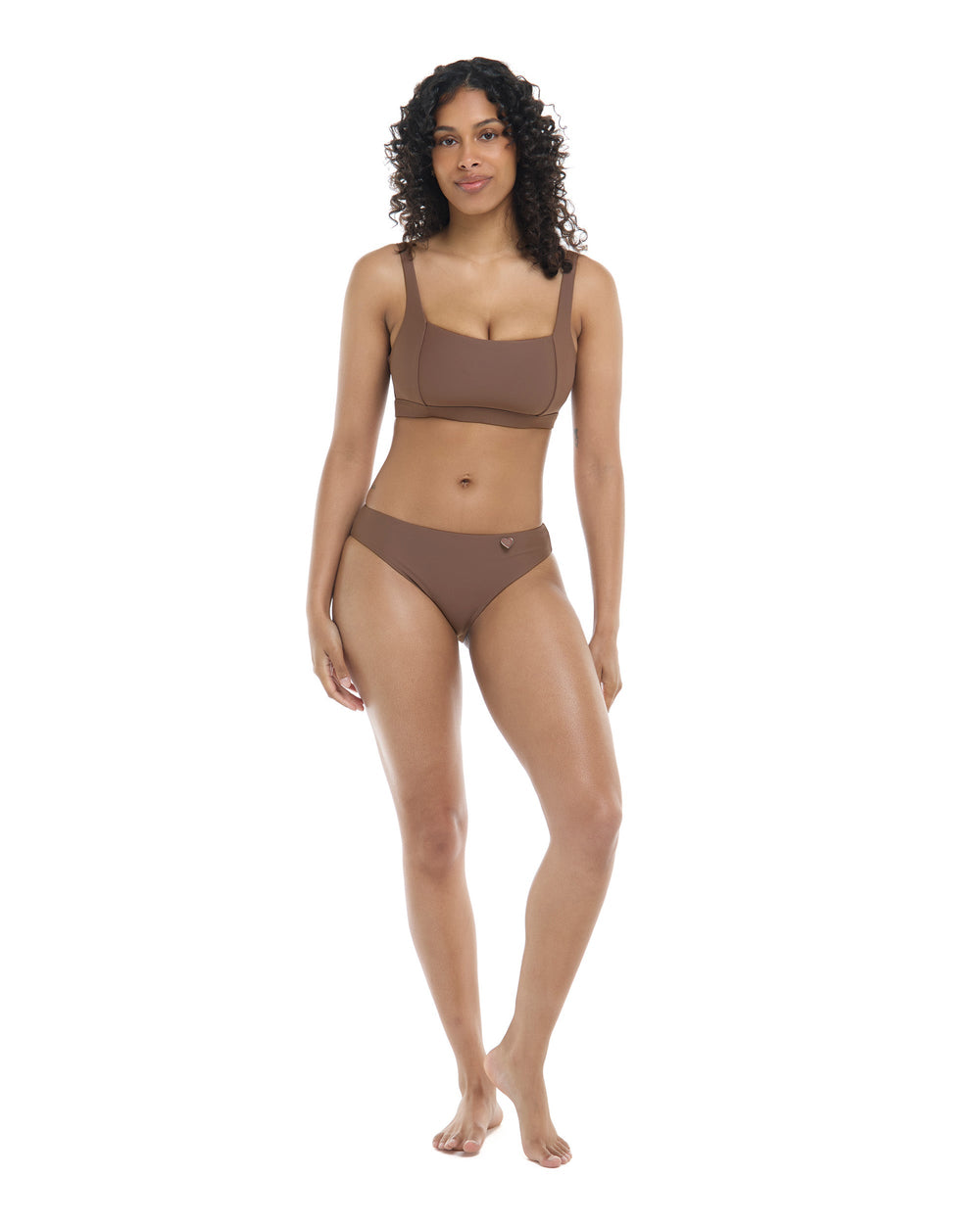 Smoothies Edi Square Neck D-F Cup Bikini Top Body Glove Discount