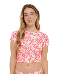 Blooms Rebel Crop Rashguard Body Glove Online Shop
