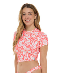 Blooms Rebel Crop Rashguard Body Glove Online Shop