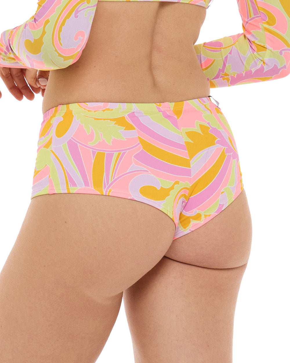 Sol Amarelo Amina Low Rise Short Body Glove On Sale