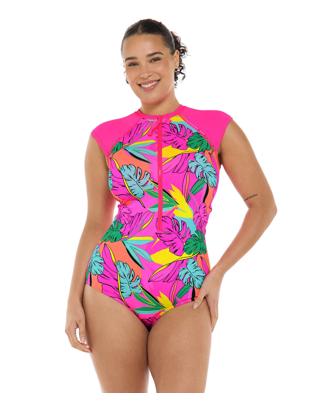 Tulum Stand Up One-Piece Swimsuit Body Glove New