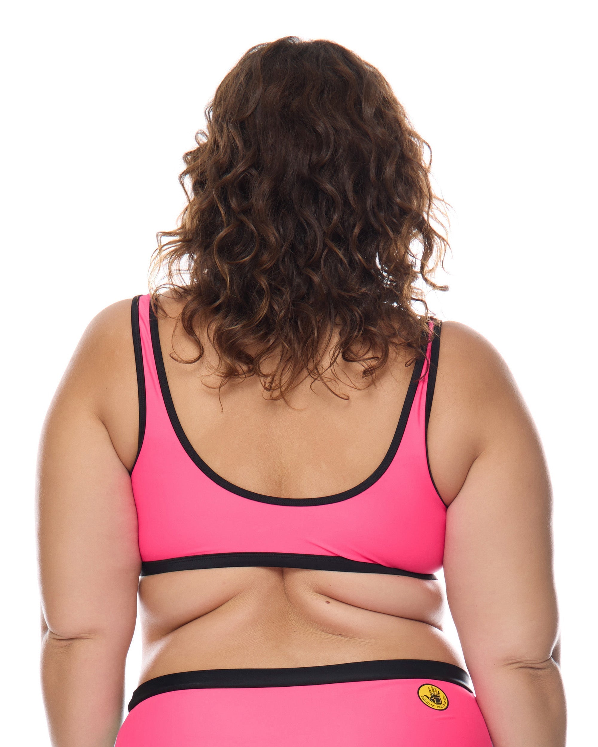 Groove You Spin Me Plus Size Crop Top Body Glove For Sale