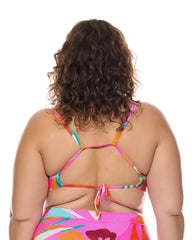 Hype Drew Plus Size Swim Top Body Glove New