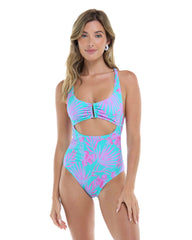 Azores Eleonore One-Piece Swimsuit Body Glove Sale