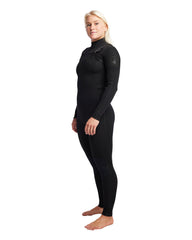 Women's Gold Cell 4/3mm Chest Zip Fullsuit Body Glove On Sale