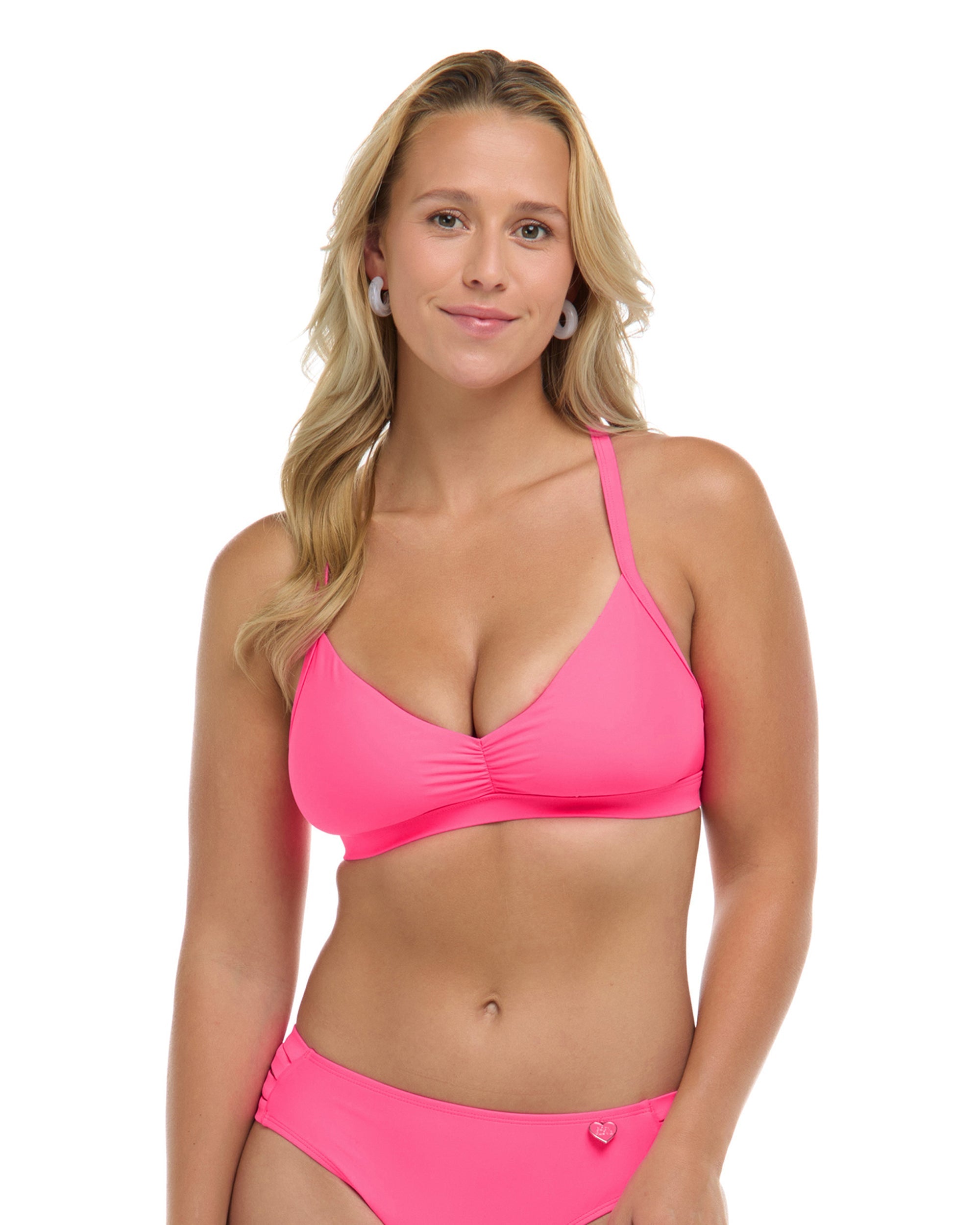 Smoothies Drew D-F Cup Bikini Top Body Glove New