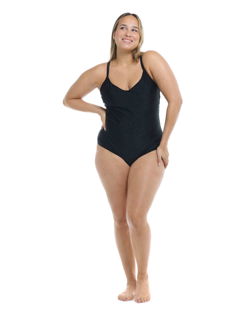 Smoothies Sandbar Plus Size One-Piece Swimsuit Body Glove Online